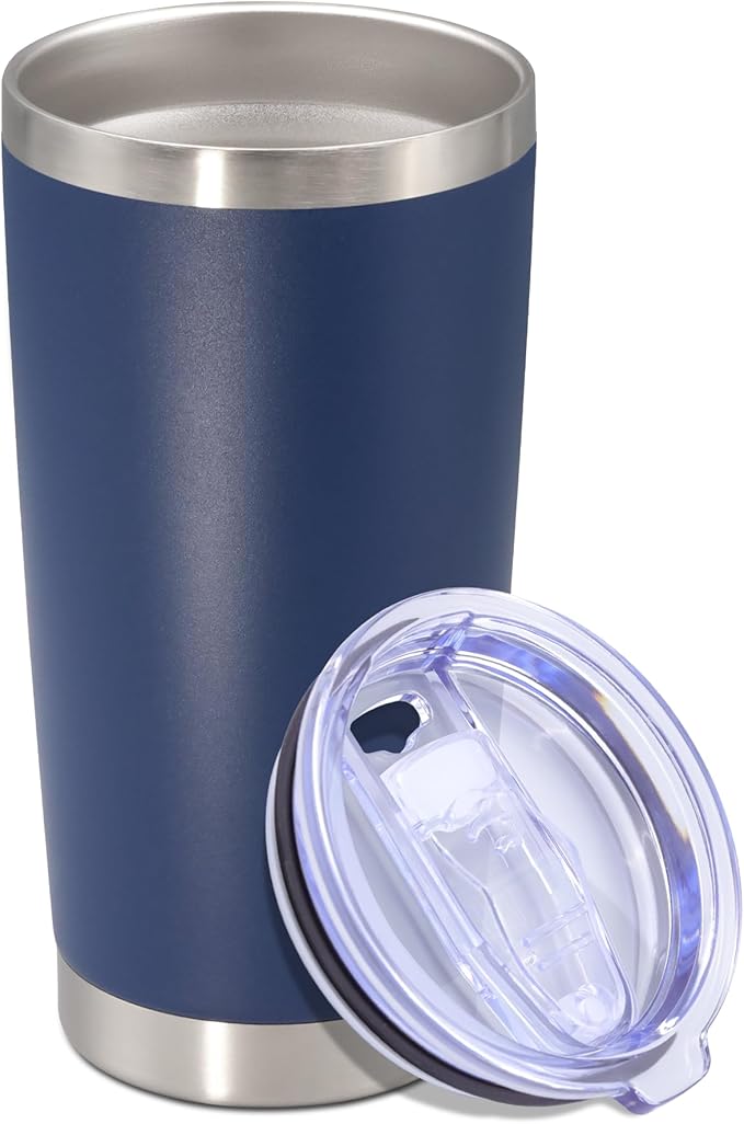 20 oz Tumbler with lid Double Wall Vacuum Insulated Tumblers Stainless Steel