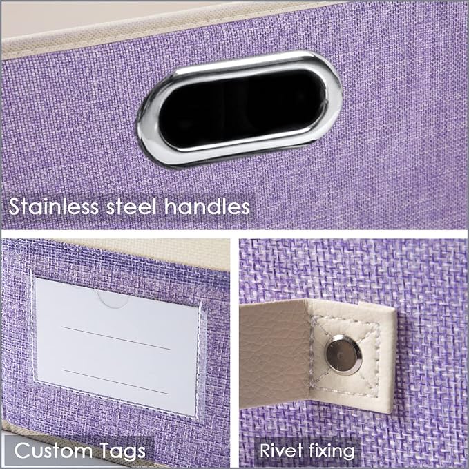PRANDOM Collapsible Storage Bin