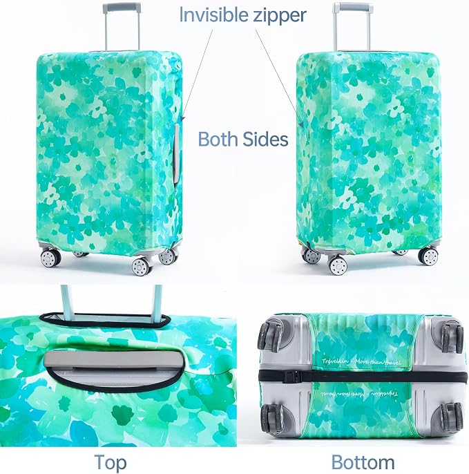Travelkin Luggage Covers For Suitcase Tsa Approved, Suitcase Cover Protector