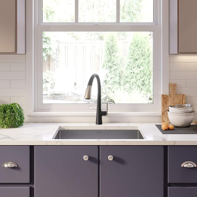 Kraus KHU111-25 Standart PRO 16 Gauge Undermount Single Bowl Stainless Steel