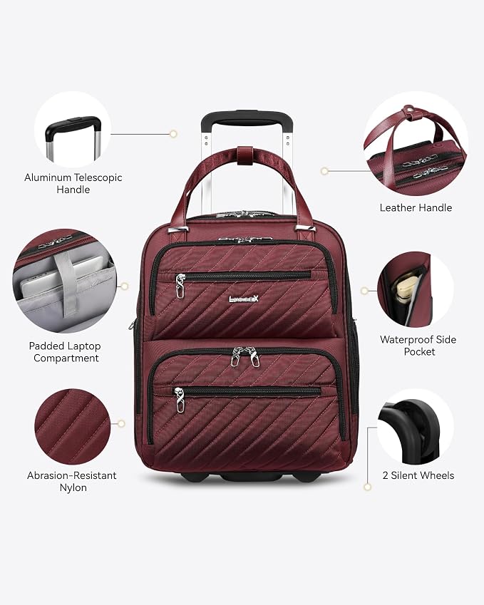 LUGGEX Underseat Carry On Luggage
