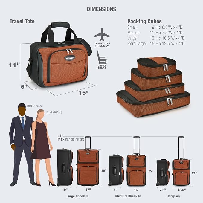 Travel Select Amsterdam 29-Inch Softside Expandable Rolling Upright Luggage