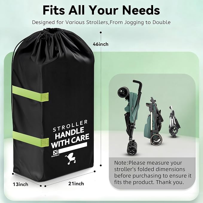 Guiseapue Stroller Bag for Airplane: Christmas White Elephant Gifts for Adults