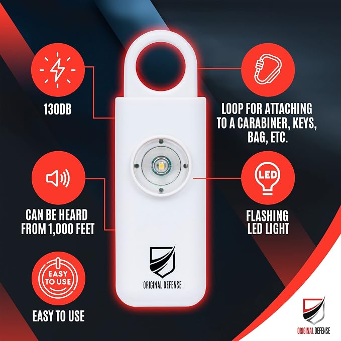 Original Defense® Siren Self-Defense Alarm