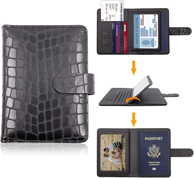 Melsbrinna Rfid Passport Holder