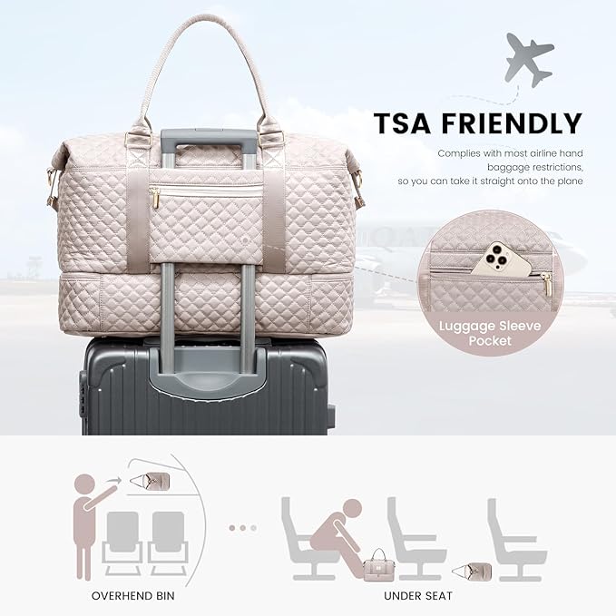 LOVEVOOK Travel Duffle Bag, Weekender Bags
