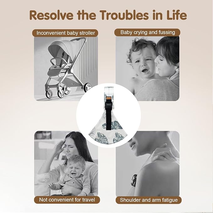 Baby Sling Carrier, Toddler Carrier, 2025 New Baby Sling, Portable and