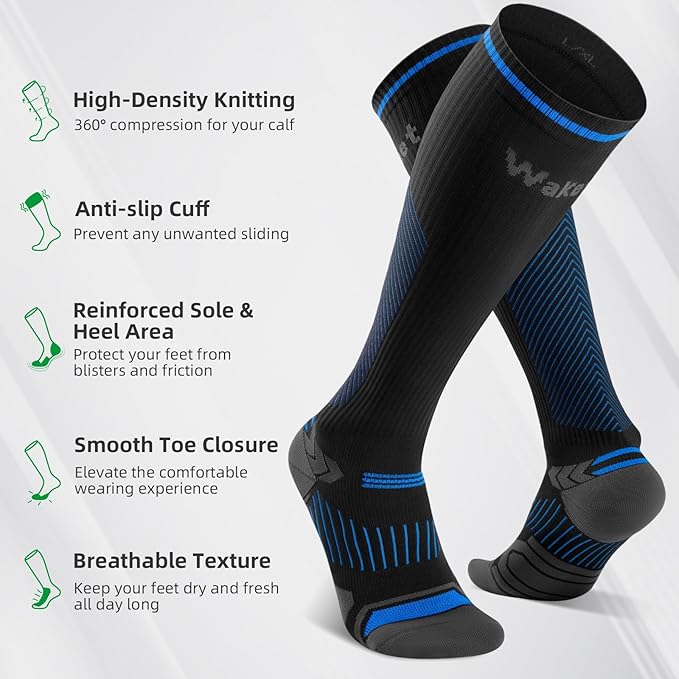 Compression Socks for Women Men 3 Pairs, Compression Stockings, Fragrance