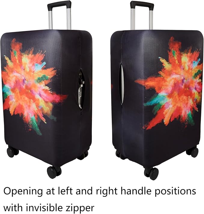 WUJIAONIAO Travel Luggage Cover Baggage Suitcase Cover Protector Skins 18-32