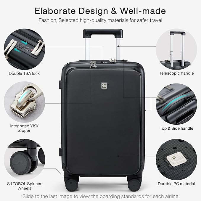 Hanke Grace Carry On Luggage