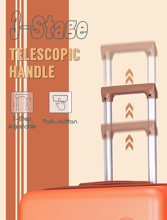 Luggage Sets 5 Piece, Suitcases