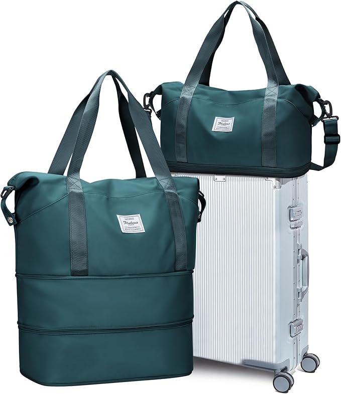 Travel Duffel Bag, Sports Tote Gym Bag, Shoulder Weekender Overnight Bag