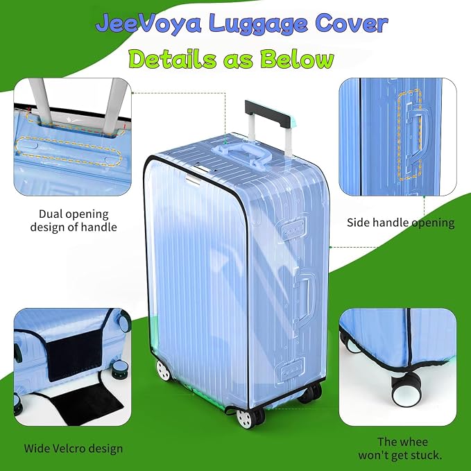 Luggage cCover Protector Clear PVC Suitcase Covers