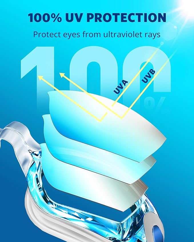 Aegend Swim Goggles, Swimming Goggles No Leaking Full Protection Adult Men Women Youth