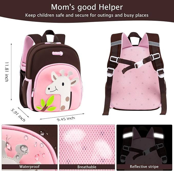 Padgene Toddler Harness Backpacks Safety Leash Kids Anti Lost Kindergarten