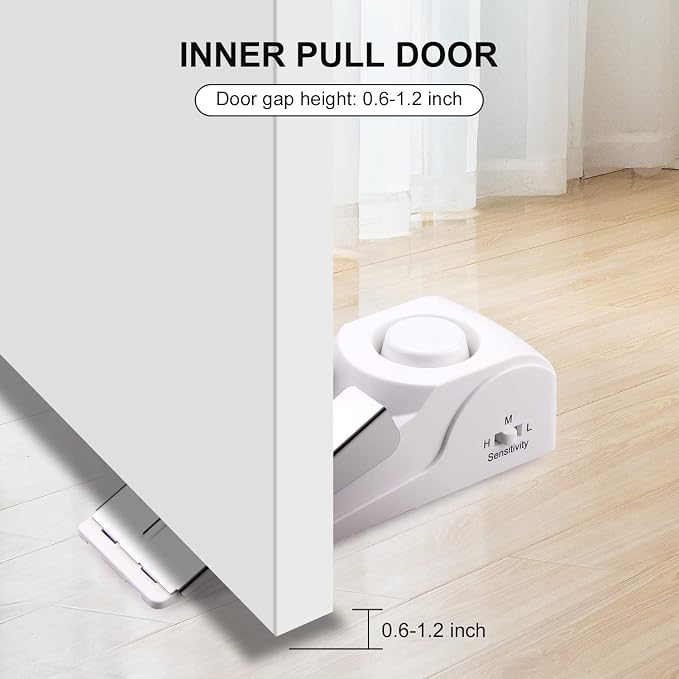 2 Pack Door Stop Alarm, Door Stopper