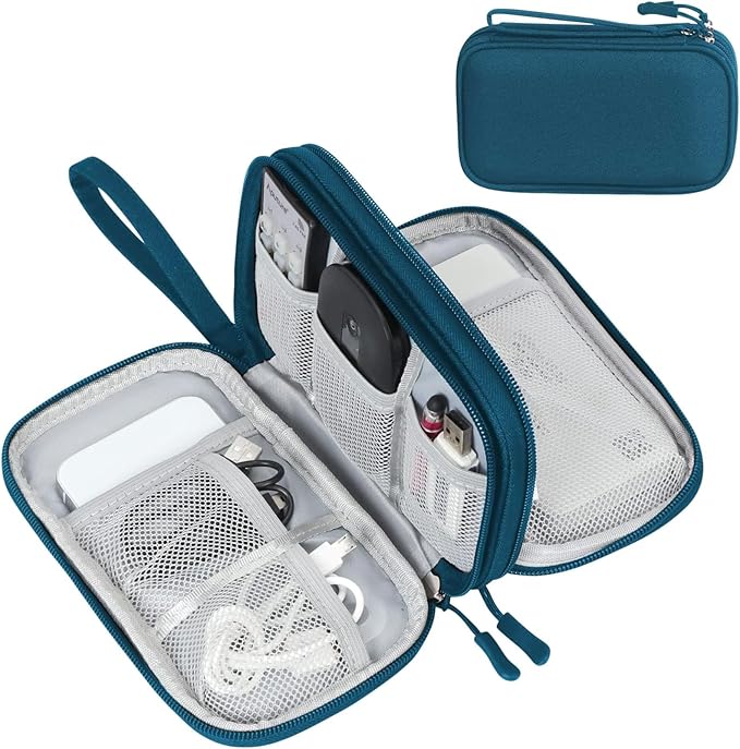 FYY Electronic Organizer, Travel Cable Organizer Bag Pouch Electronic
