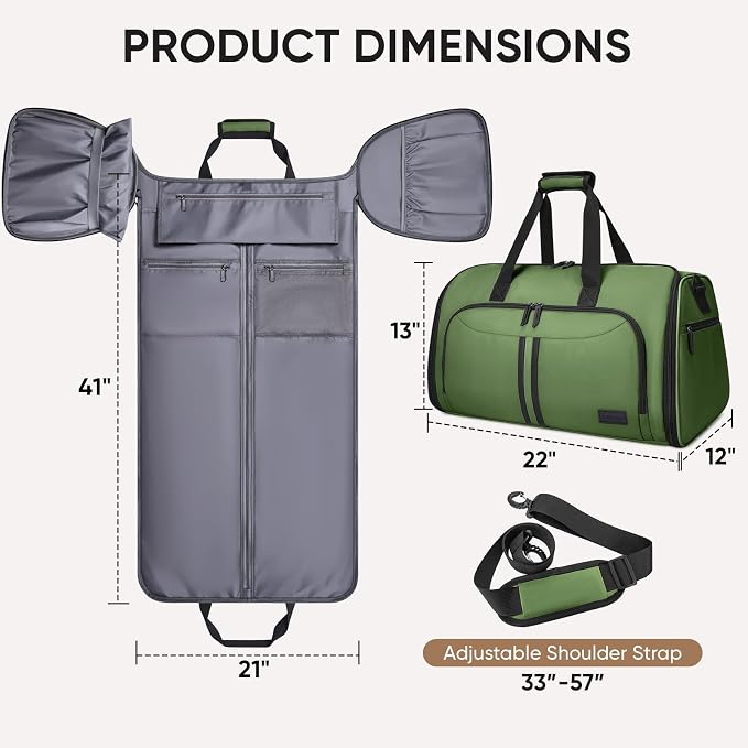 BALEINE Convertible Garment Bag