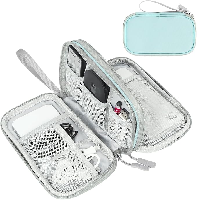 FYY Electronic Organizer, Travel Cable Organizer Bag Pouch Electronic
