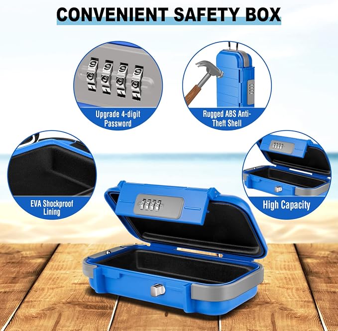 HUANLANG Portable Safe Lock Box