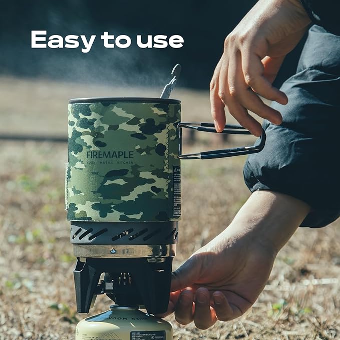 Fire-Maple "Fixed Star 1" Personal Cooking System | Pot/Jet Burner Stove System