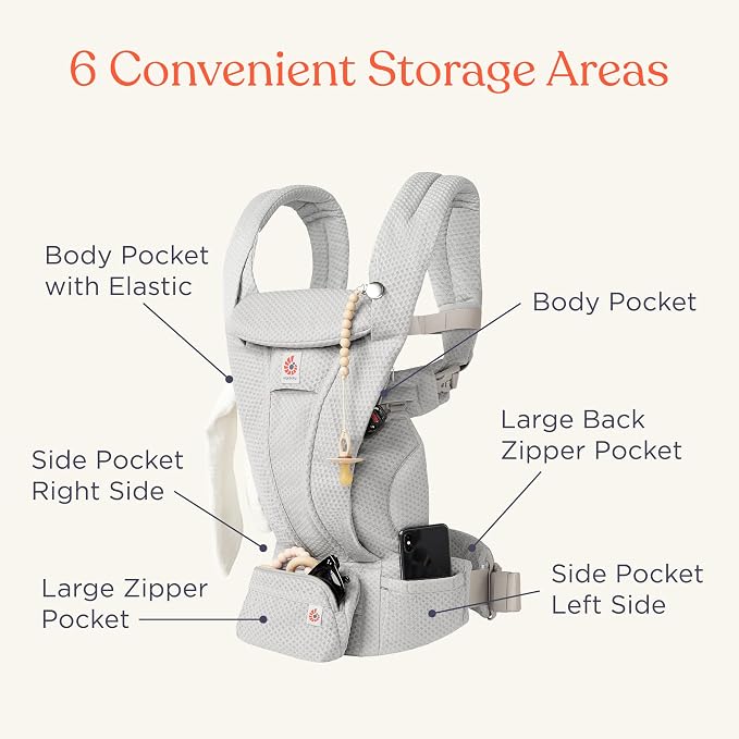 Ergobaby Omni Deluxe Baby Carrier Newborn to Toddler