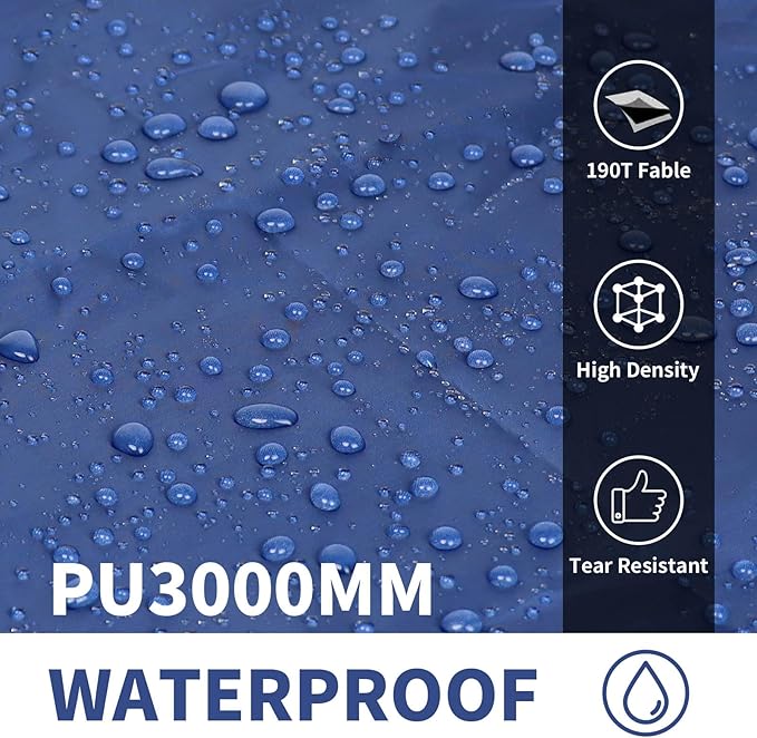 Frelaxy Tent Footprint, Waterproof Camping Tarp, Durable Tent Floor to Elevate