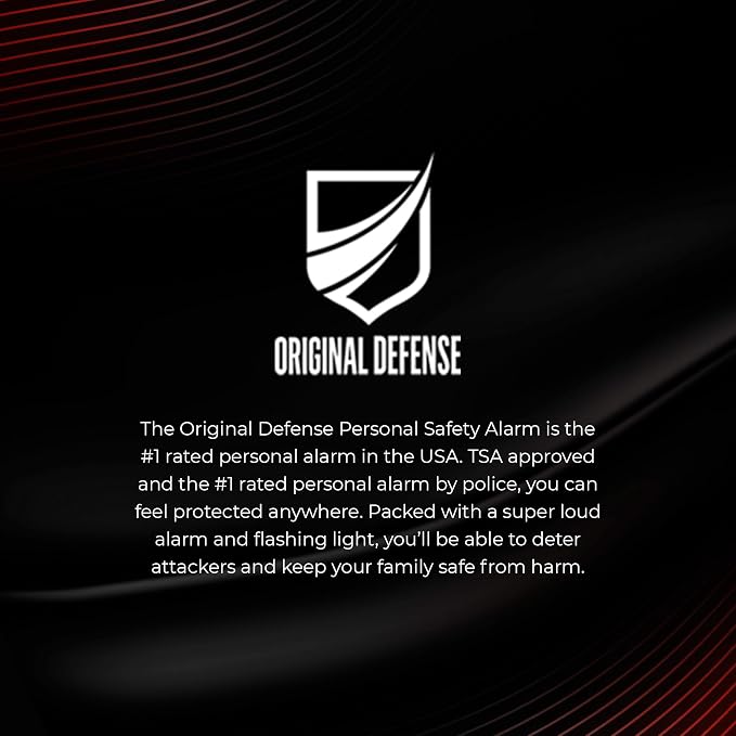 Original Defense® Siren Self-Defense Alarm