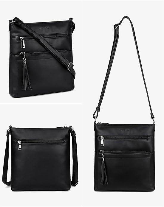 MASINTOR Crossbody Purses for Women, Adjustable Strap Shoulder Bag