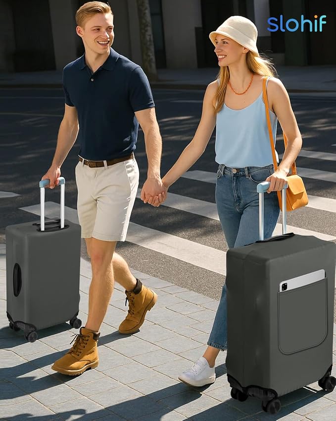 Slohif Luggage Cover for Suitcase Tsa Approved Protector