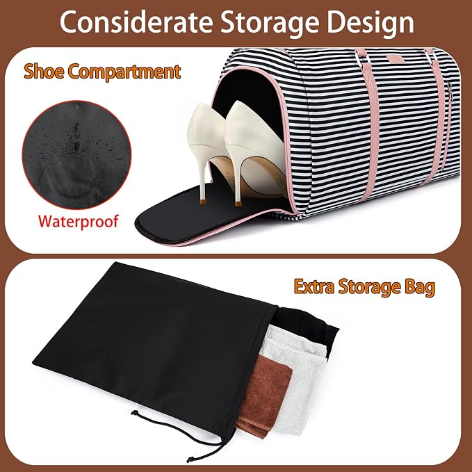 Convertible Garment Duffel Bag for Travel