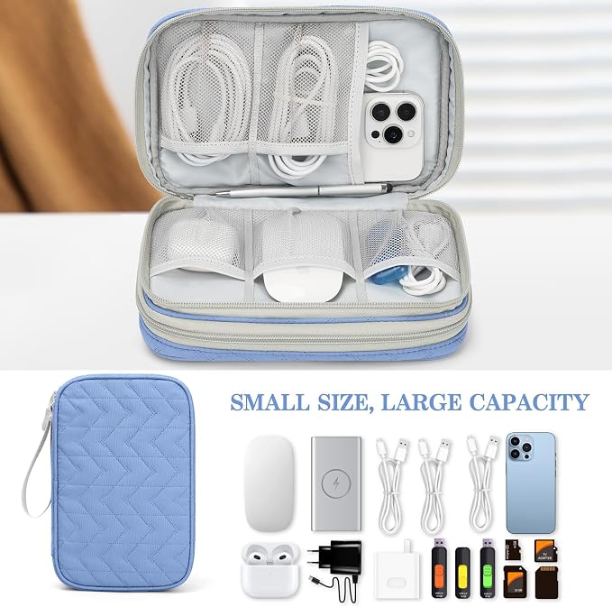 FYY Electronic Organizer, Large Travel Cable Organizer Bag Pouch Electronic