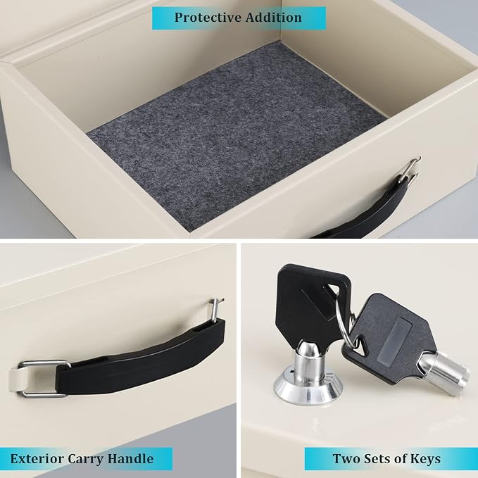 Dalmbox Portable Fire Safe Box
