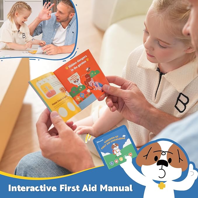 StBernard Kids First Aid Kit, EDC Mini Portable Medical Kit