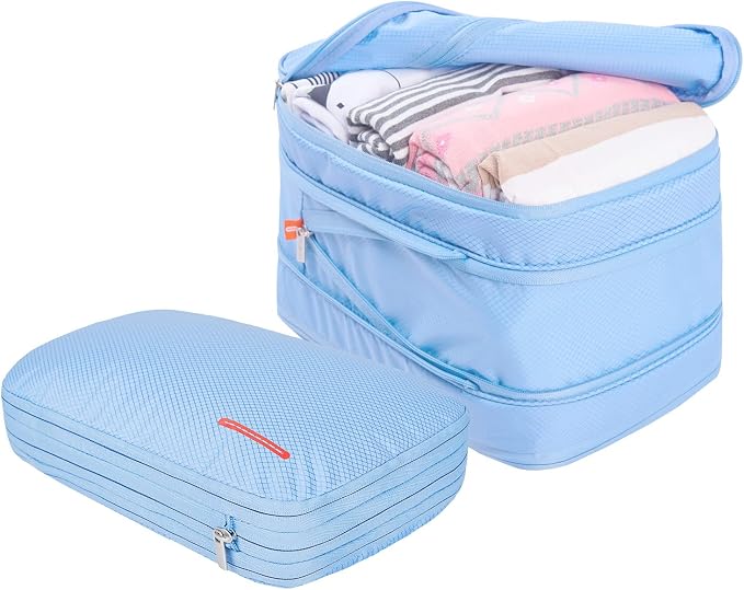Bee Nesting Waterproof Compression Packing Cubes, Travel Packing organizers