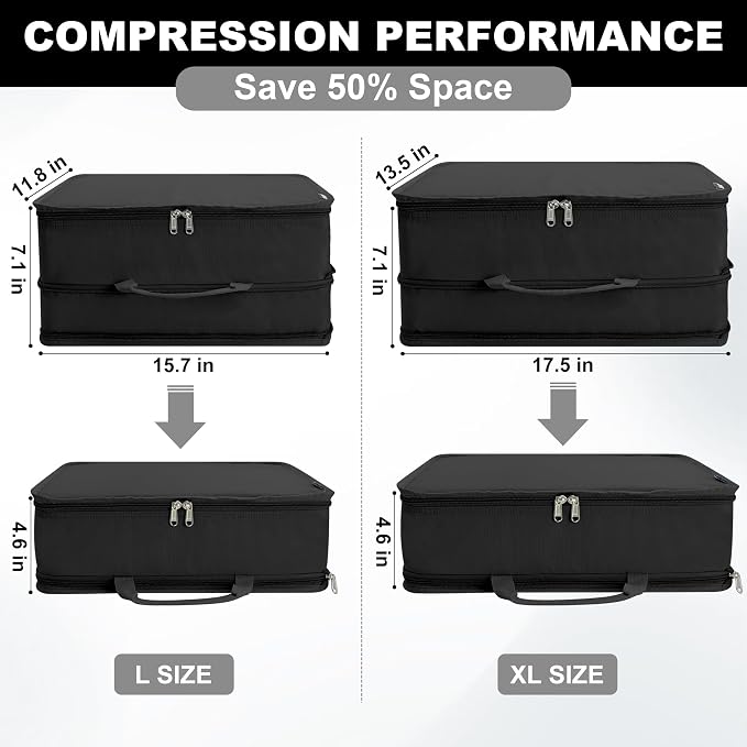Extra Large Compression Packing Cubes