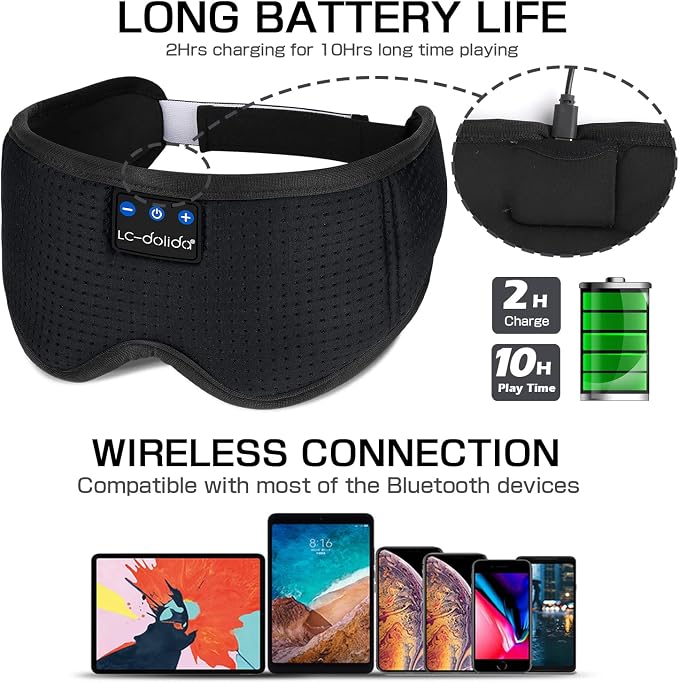 Sleep Headphones Sleep Mask