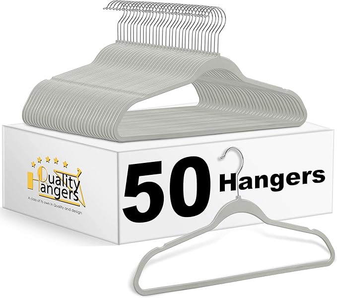Quality Hangers Clothes Set 50 Pack