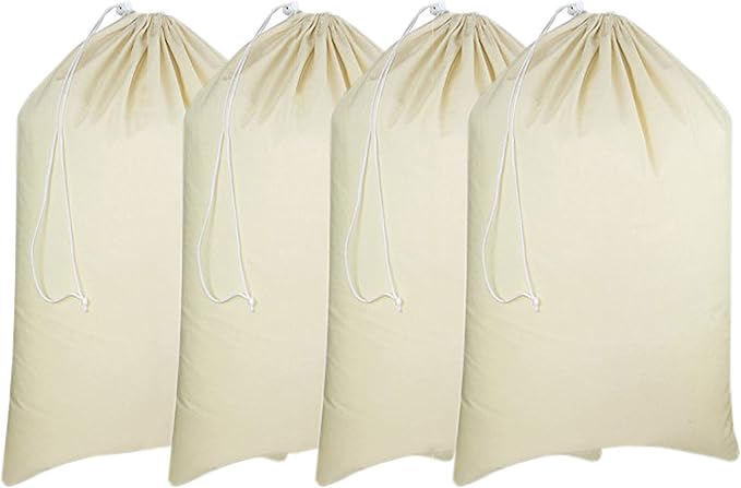 Urban Villa Laundry Bags Canvas Dirty Clothes Travel Laundry Bag Machine