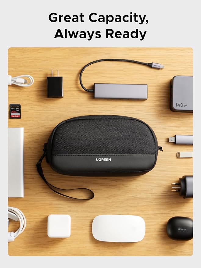 UGREEN Electronics Organizer Travel Case Bag Multifunctional Organizer Carrying