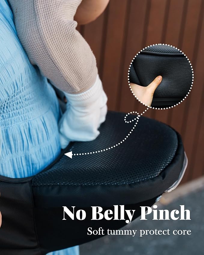 Baby Carrier, MOMTORY Safety-Certified 6-in-1 Baby Carrier Newborn to Toddler