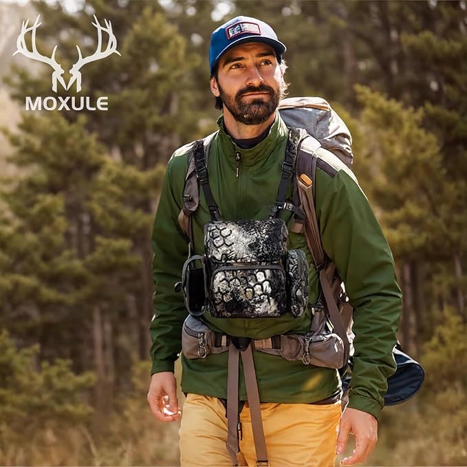 Binocular Harness Chest Pack: Waterproof Bino Case