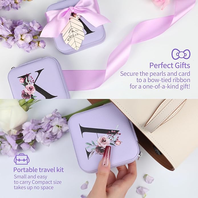 AYGXU Travel Jewelry Box for Women and Girls