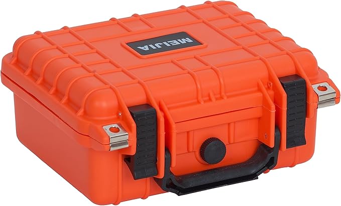 MEIJIA Portable All Weather IP67 Waterproof Protective Case, Hard Camera Case