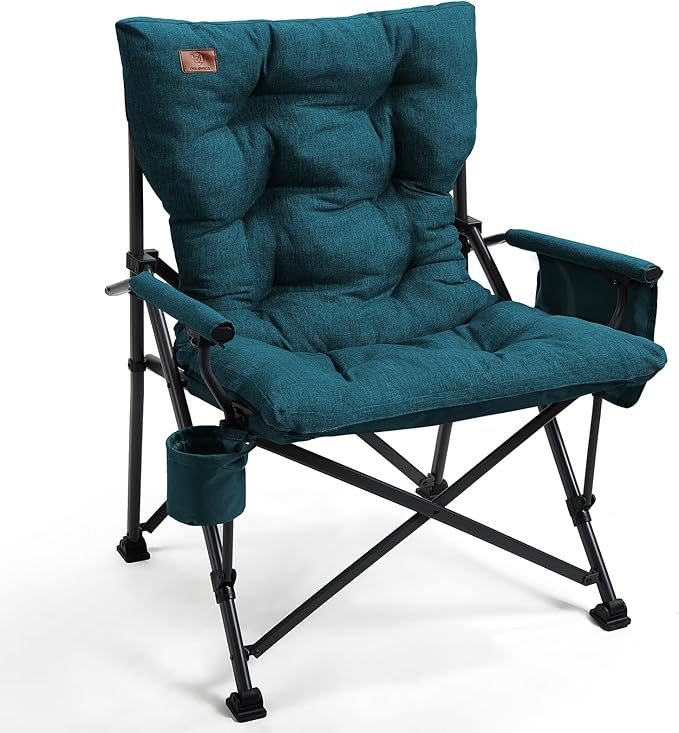 EVER ADVANCED Padded Oversized Folding Camping Chair