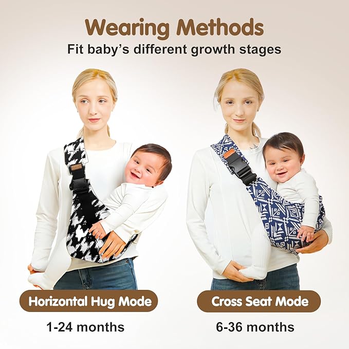Baby Sling Carrier, Toddler Carrier, 2025 New Baby Sling, Portable and