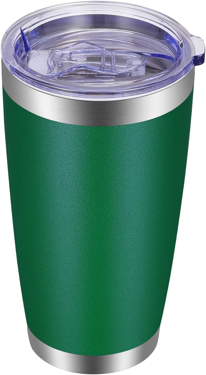 VEGOND 20oz Tumbler with Lid and Straw Stainless Steel Tumbler Cup Vacuum