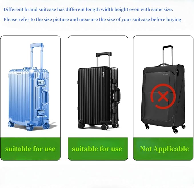 Luggage cCover Protector Clear PVC Suitcase Covers