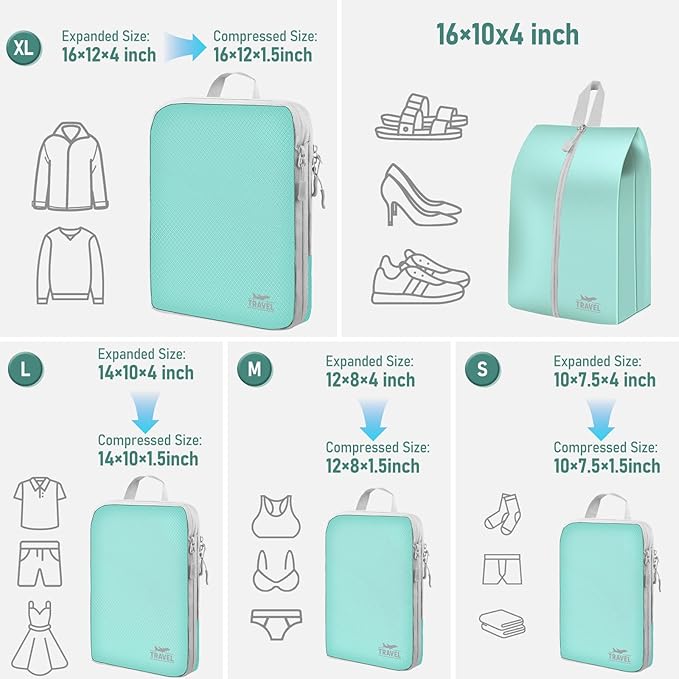 4-Piece Packing Cube Set