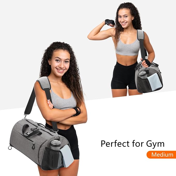 TOPDesign Gym Bag for Women & Men, Unisex Duffel Bag